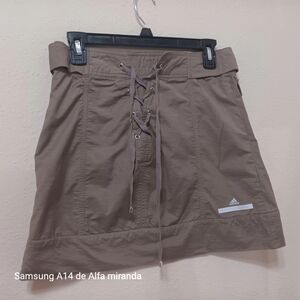 Stella McCartney Brown Short Skirt Spoty